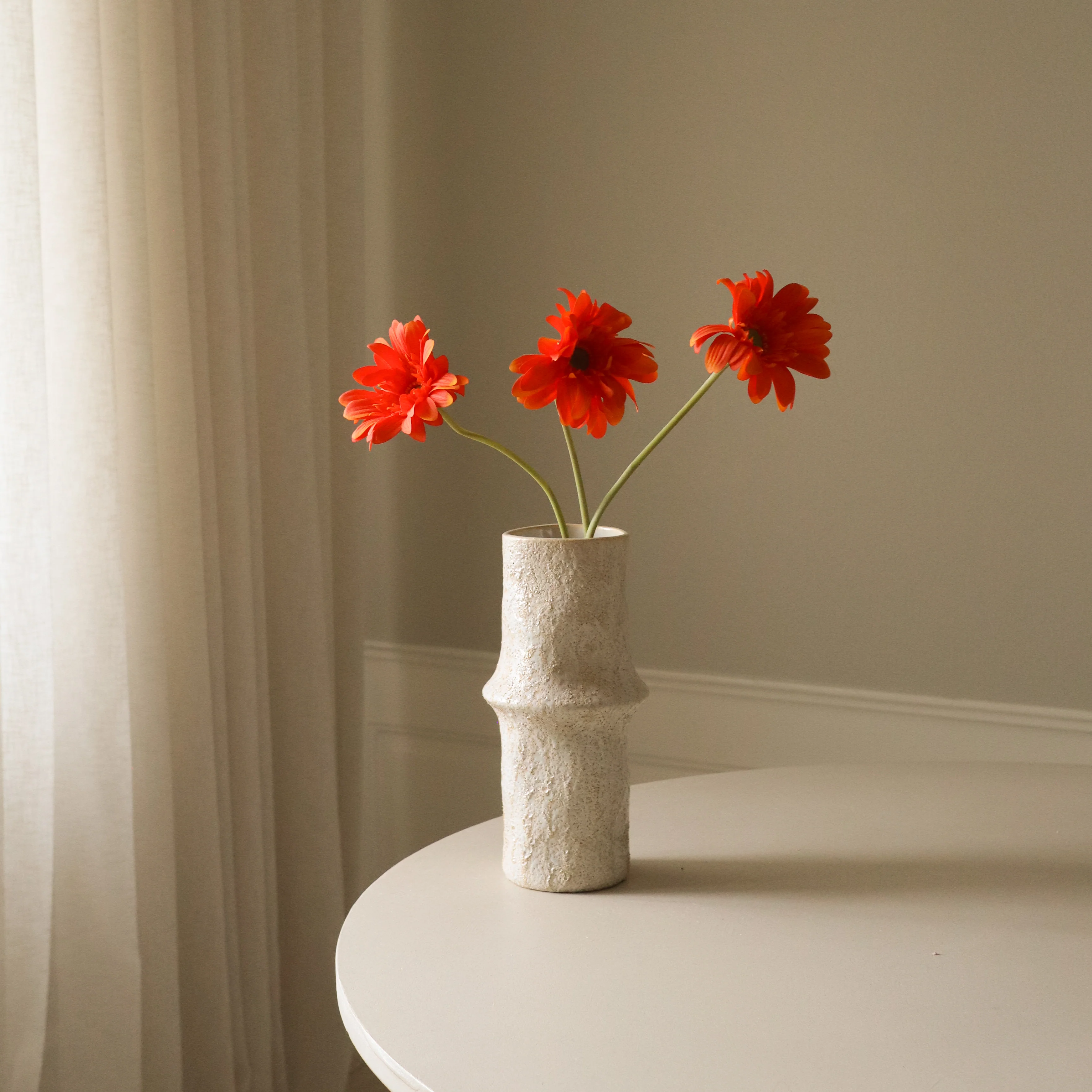 Orange Gerbera Daisy Flower - Image 3
