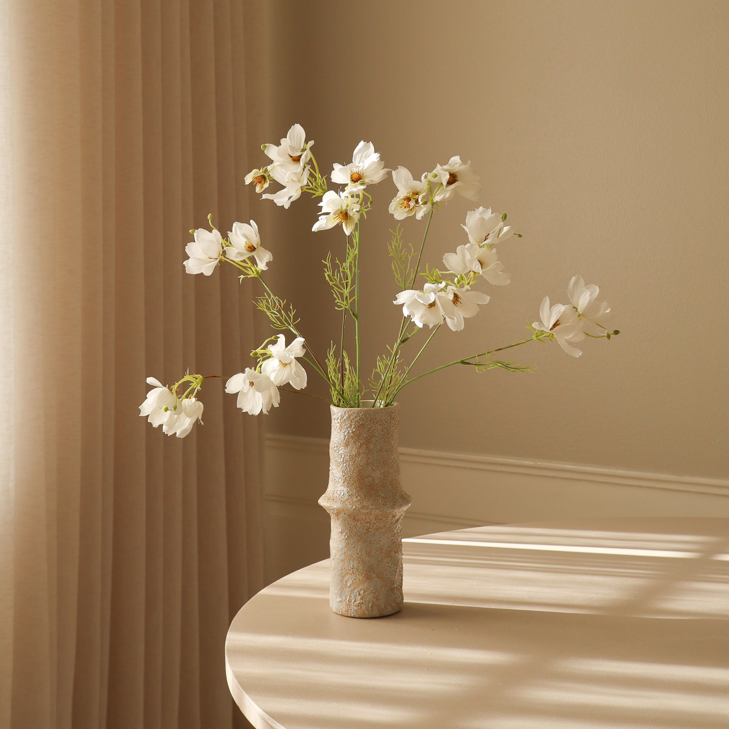 White Large Cosmo Daisy Flowers - Image 3