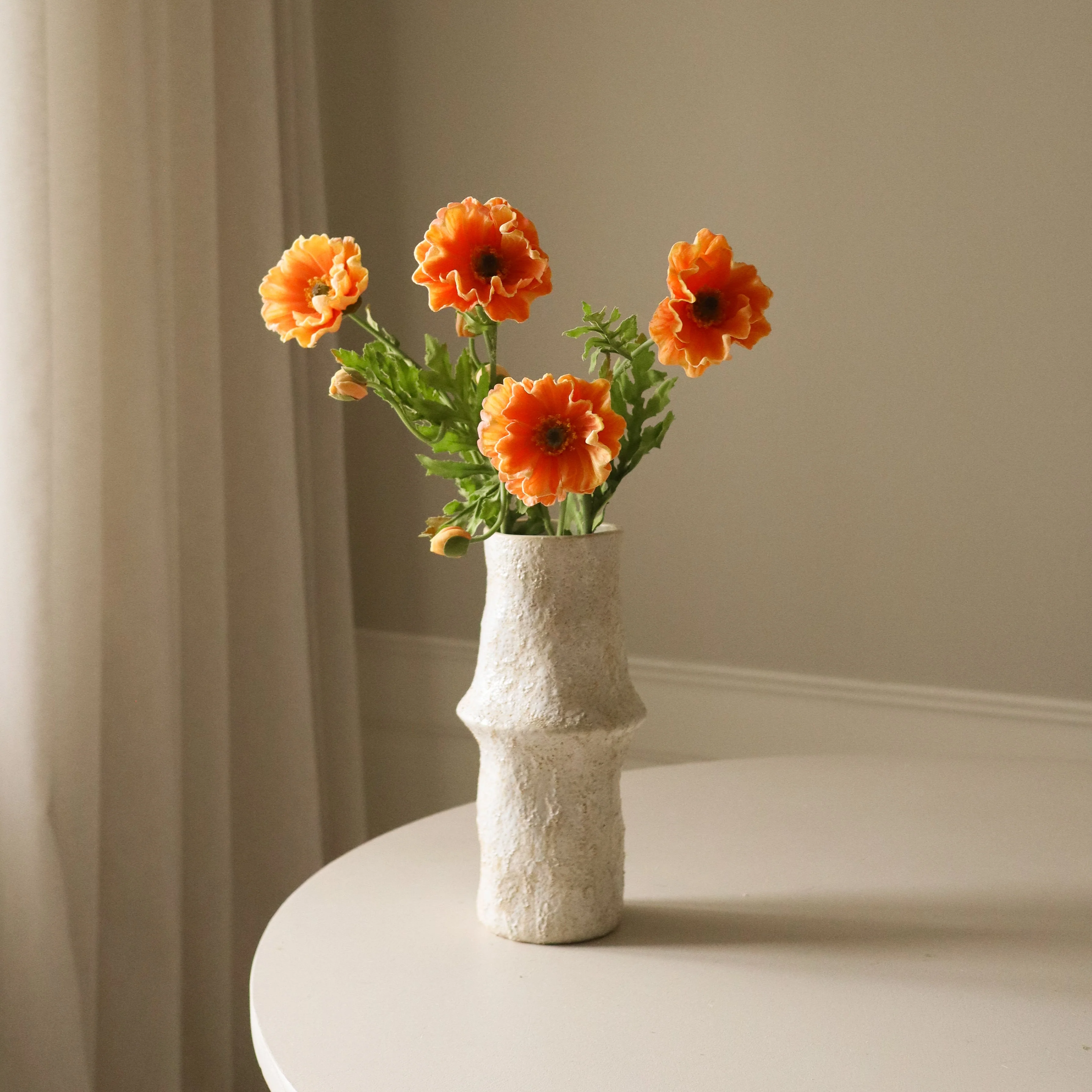 Orange Large Poppy Flower - Image 3