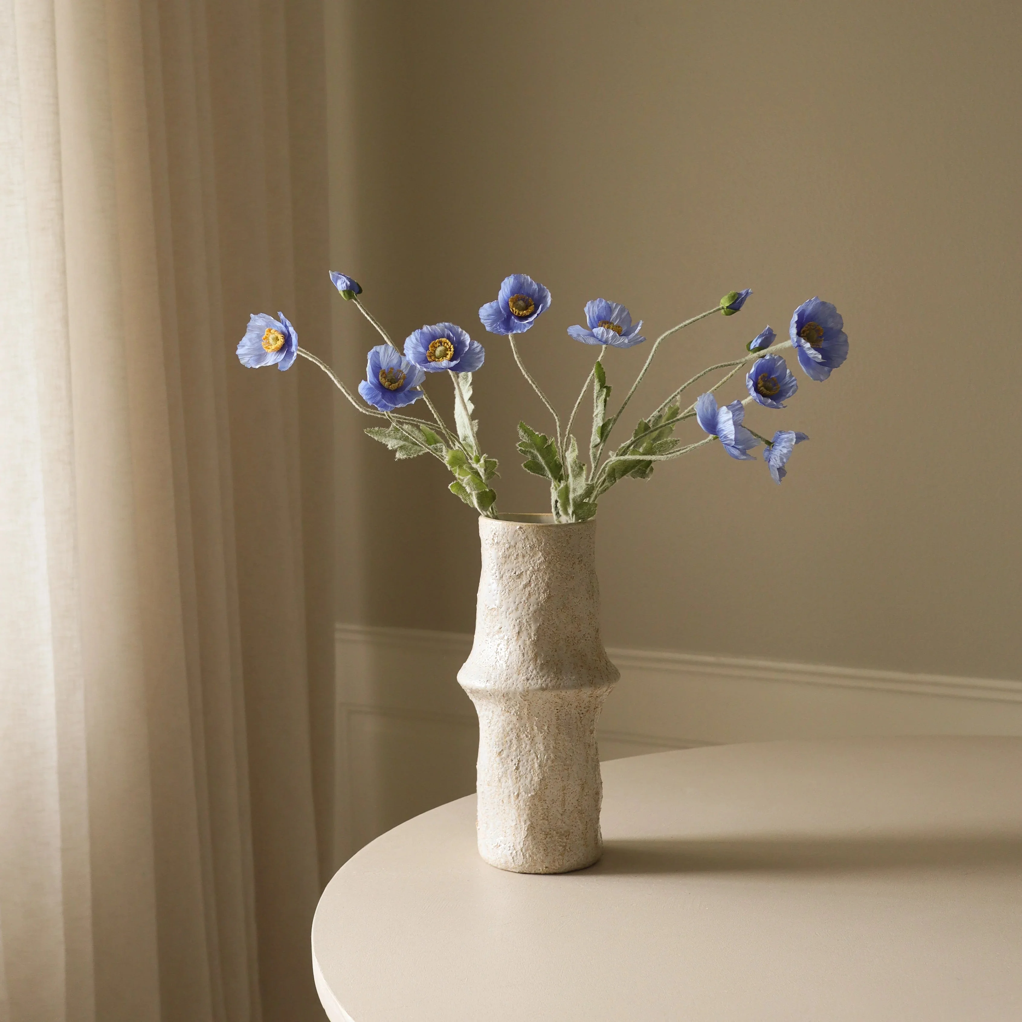 Blue Poppy Flower - Image 3