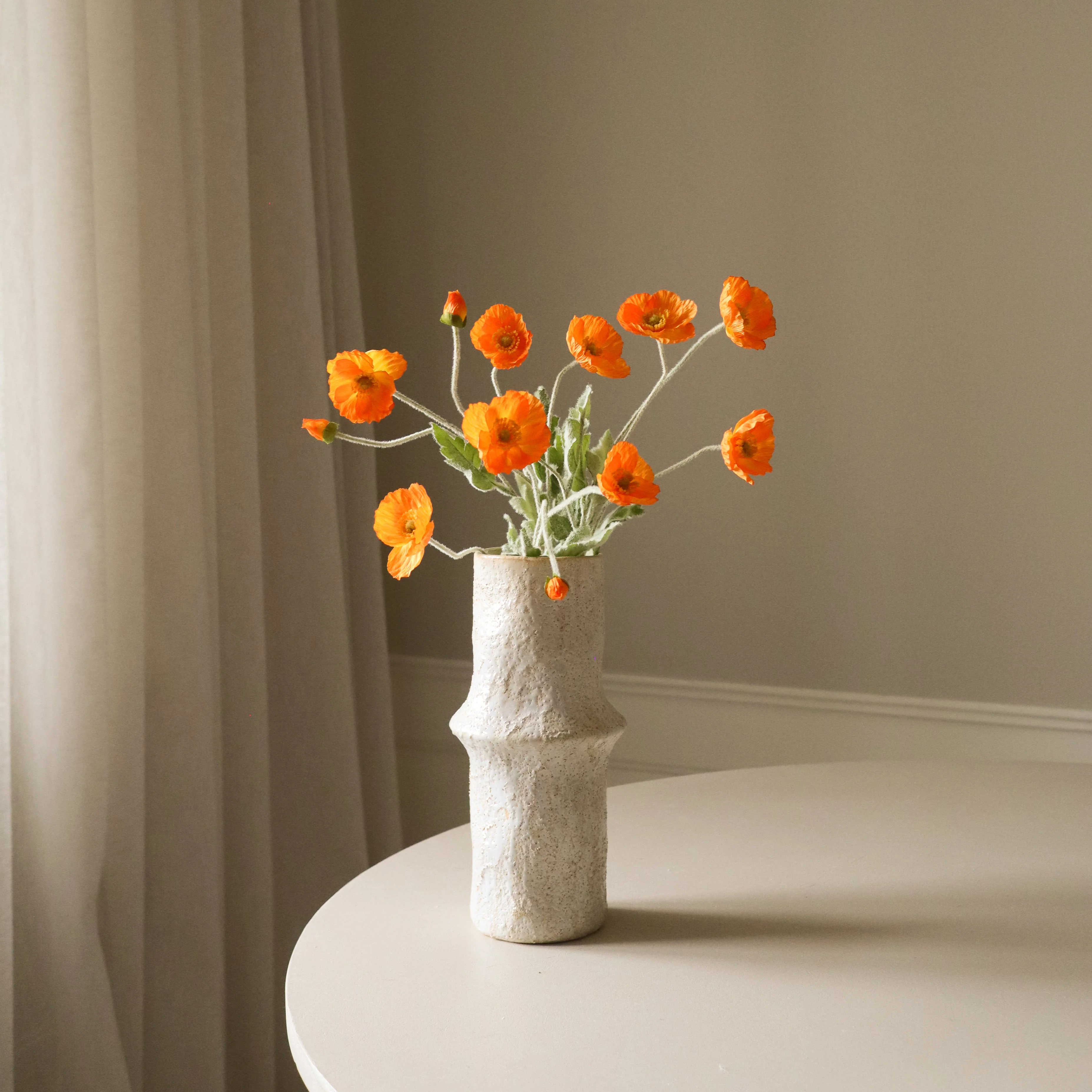 Orange Poppy Flower - Image 4