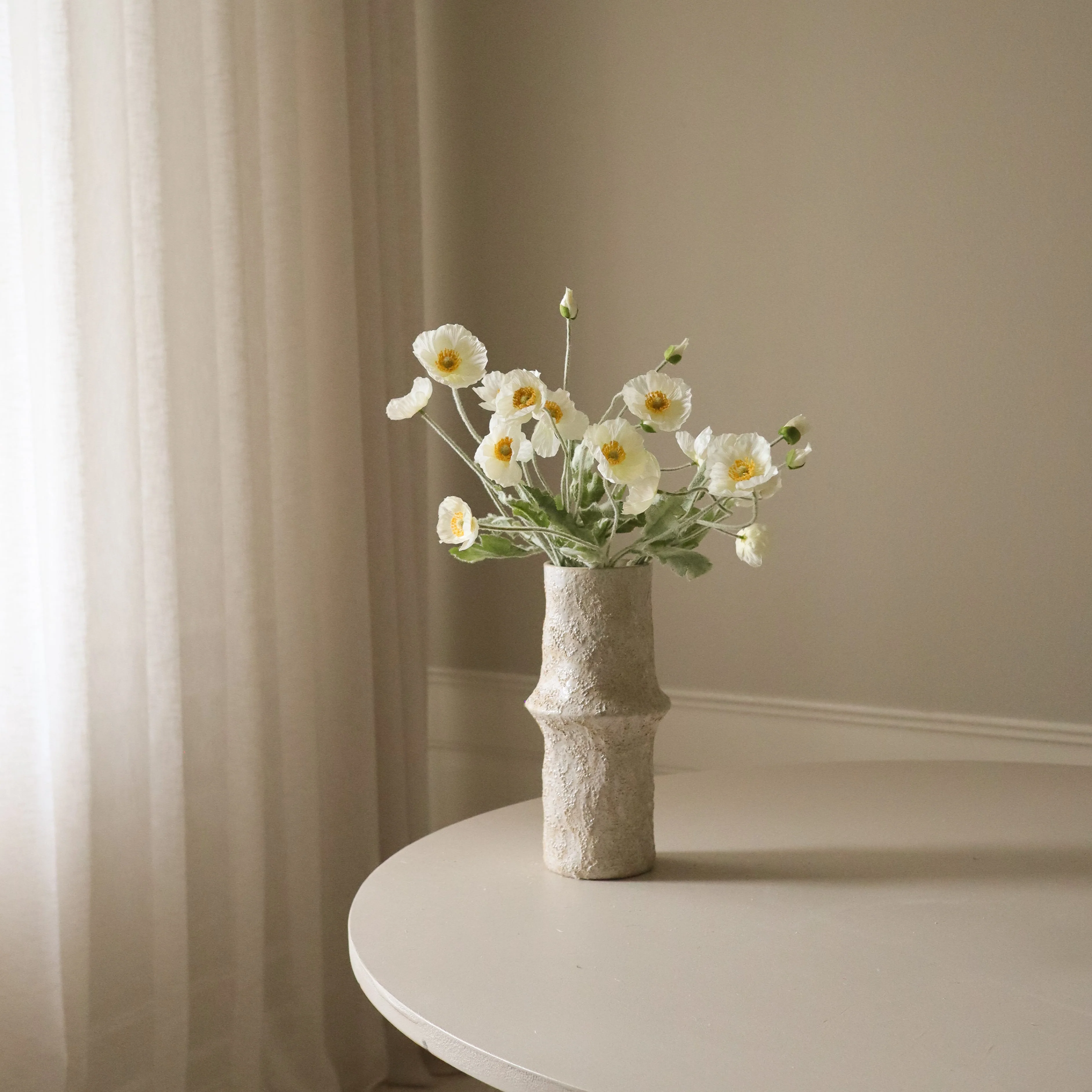 White Poppy Flower - Image 3