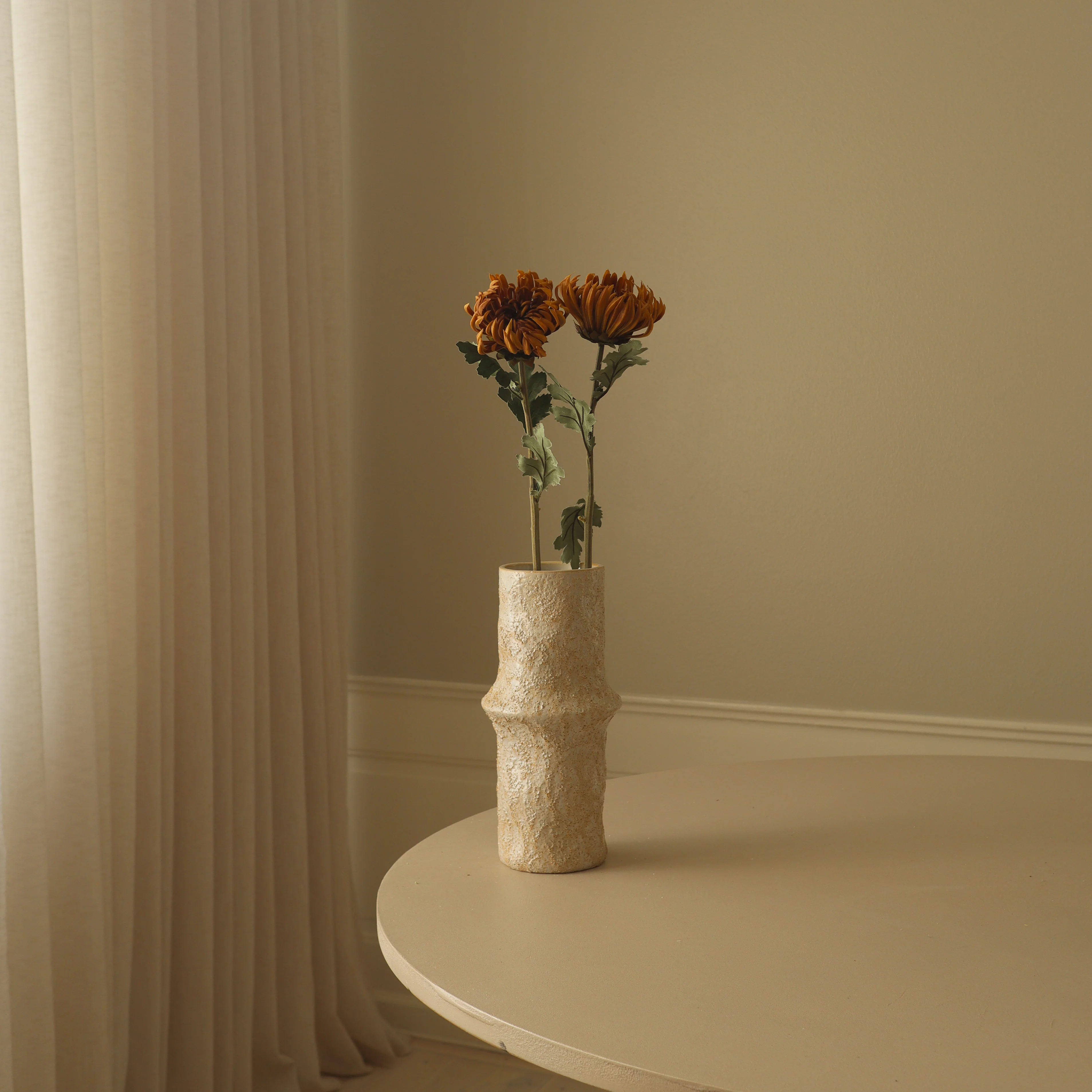 Brown Semi-Cactus Dahlia Flower - Image 3